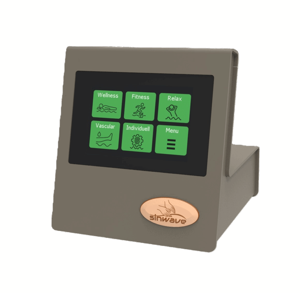 sinwave Steuergerät Design "TerraLine" für Private Wellness im Hotel, 3,5" TFT, Farbe Erdbraun